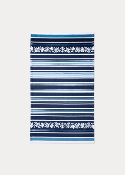 Toalha De Praia Ralph Lauren Striped Homem 83576-QCIE